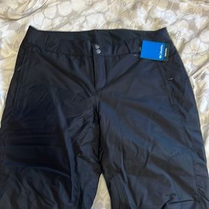 Columbia snow pants.